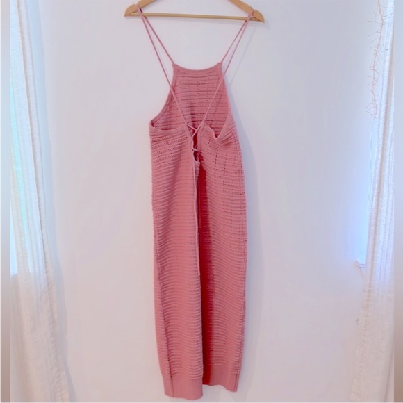 Free People Mallorca Fauxchet Crochet Sweater Maxi Dress NWT - Picture 7 of 14